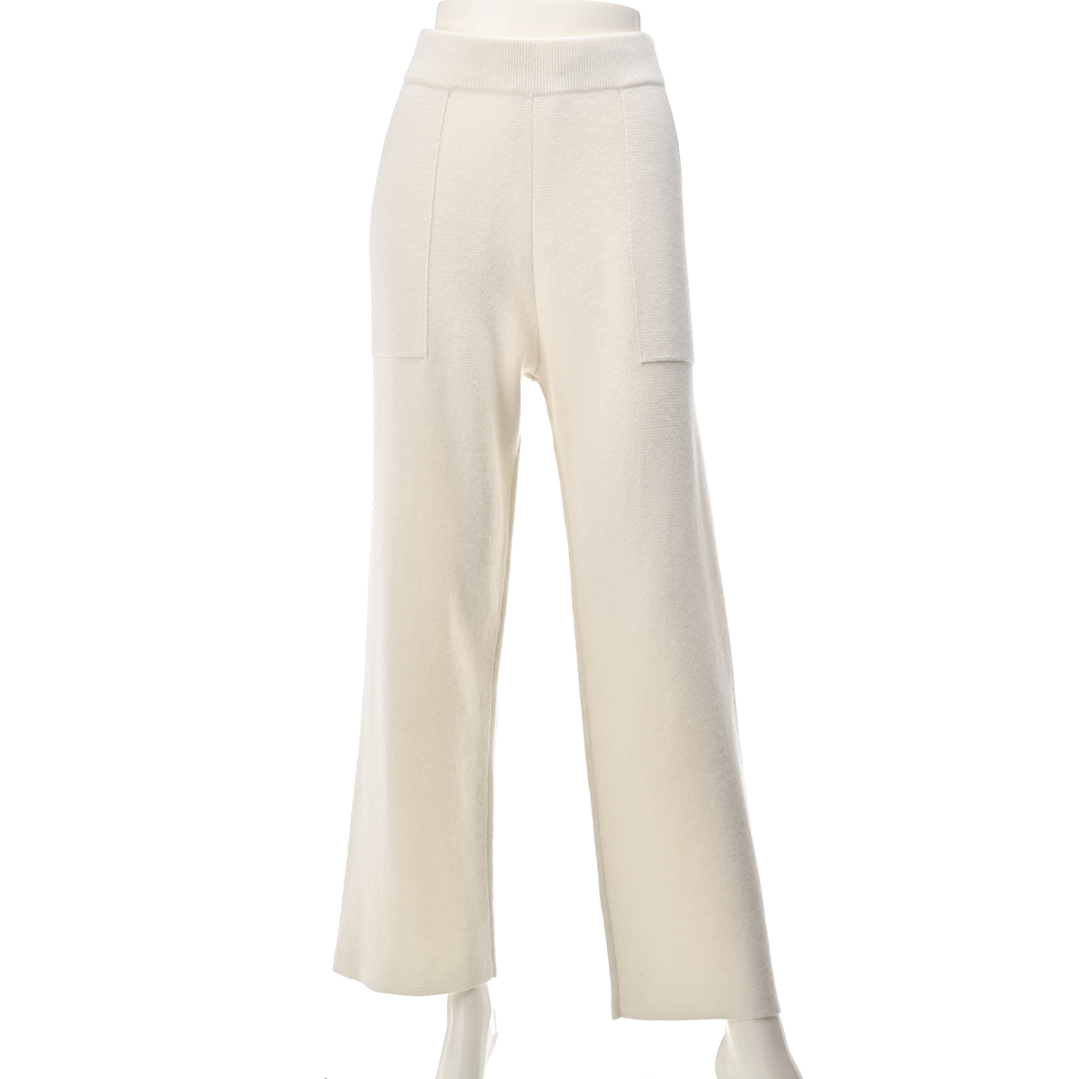 CASHYAGE カシミヤ100％ミラノリブニットパンツ カシヤージュ