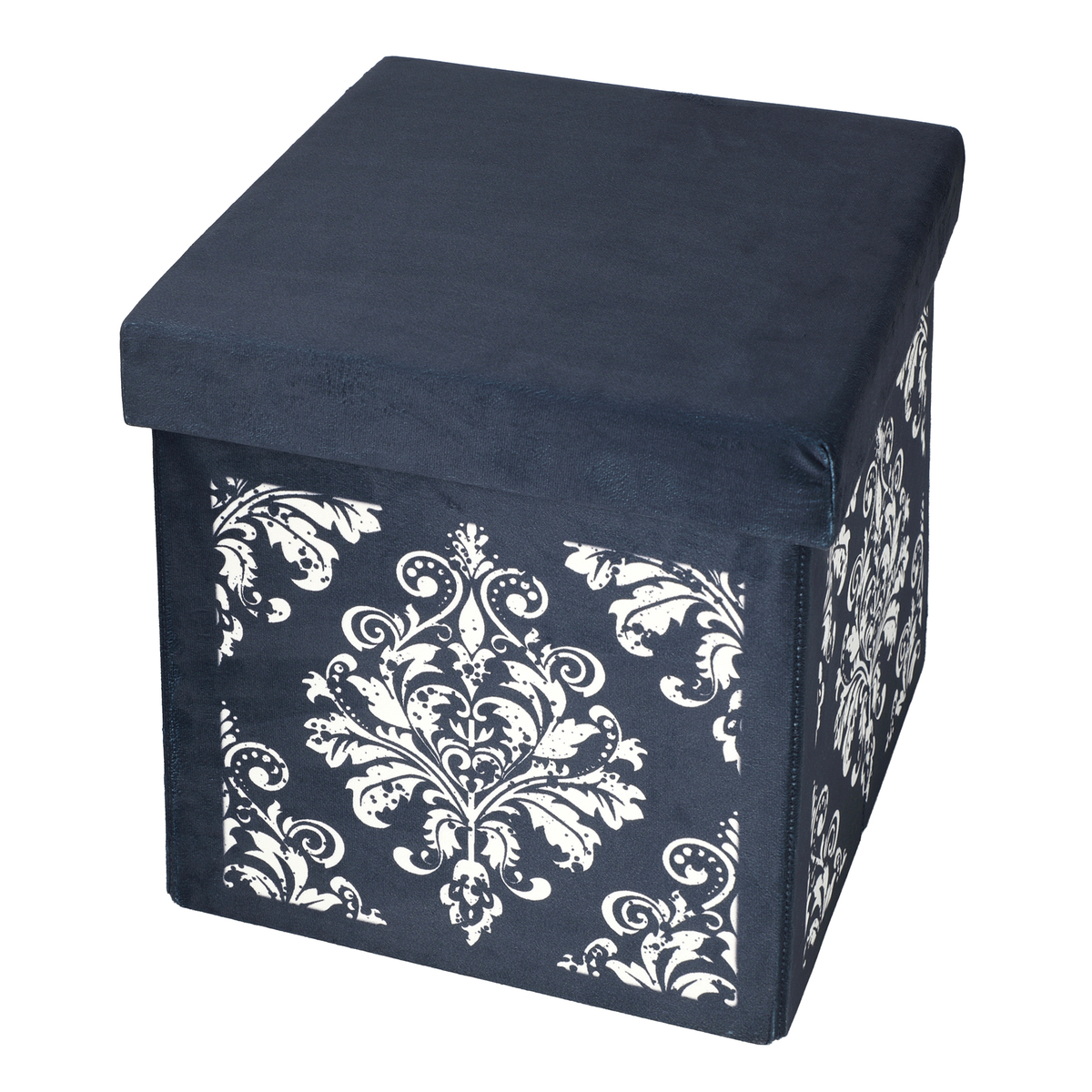 折り畳める 収納スツール 四角形 ネット限定デザイン - QVC.jp