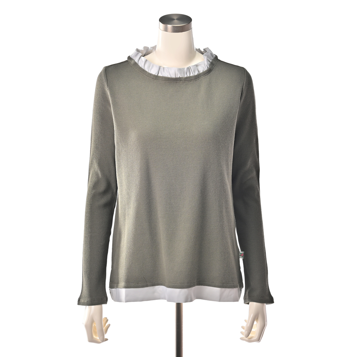 新品キッズエンジェルワッフルプルオーバー 