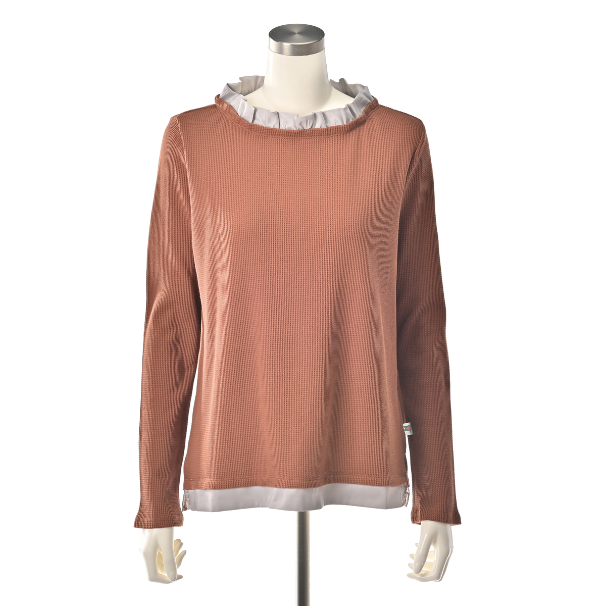 新品キッズエンジェルワッフルプルオーバー 