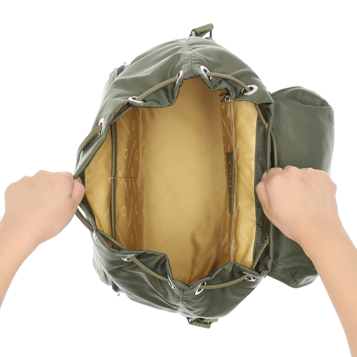 CCLゴールド POCONOナイロンxヘラクレスリュック