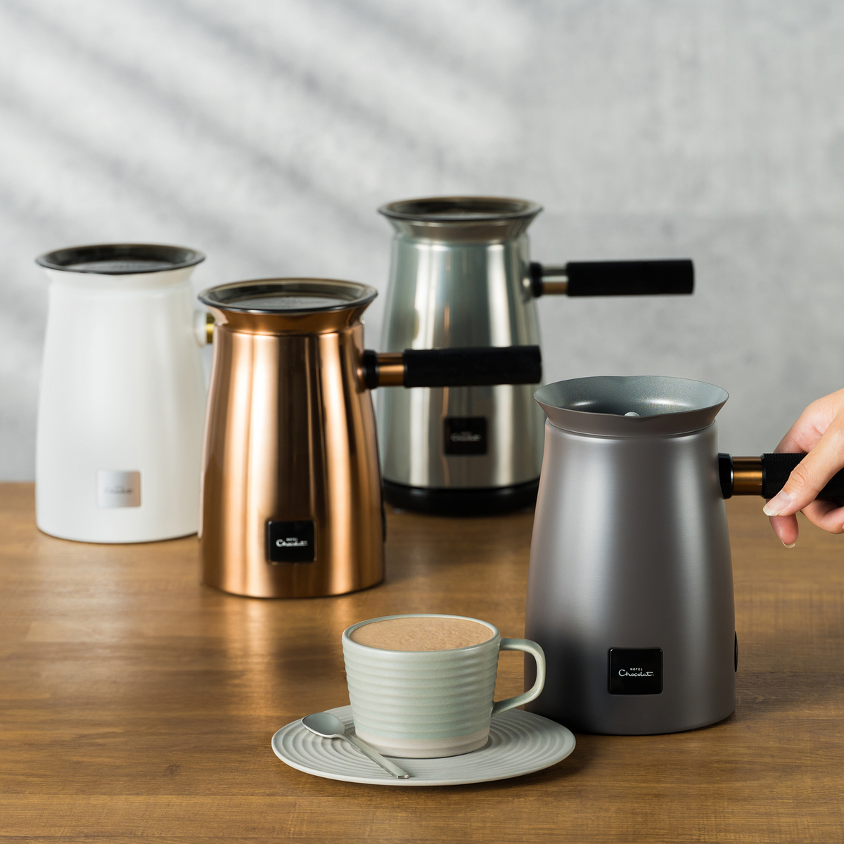 ベルベタイザー ホテルショコラ チャコールグレー Hotel Chocolat