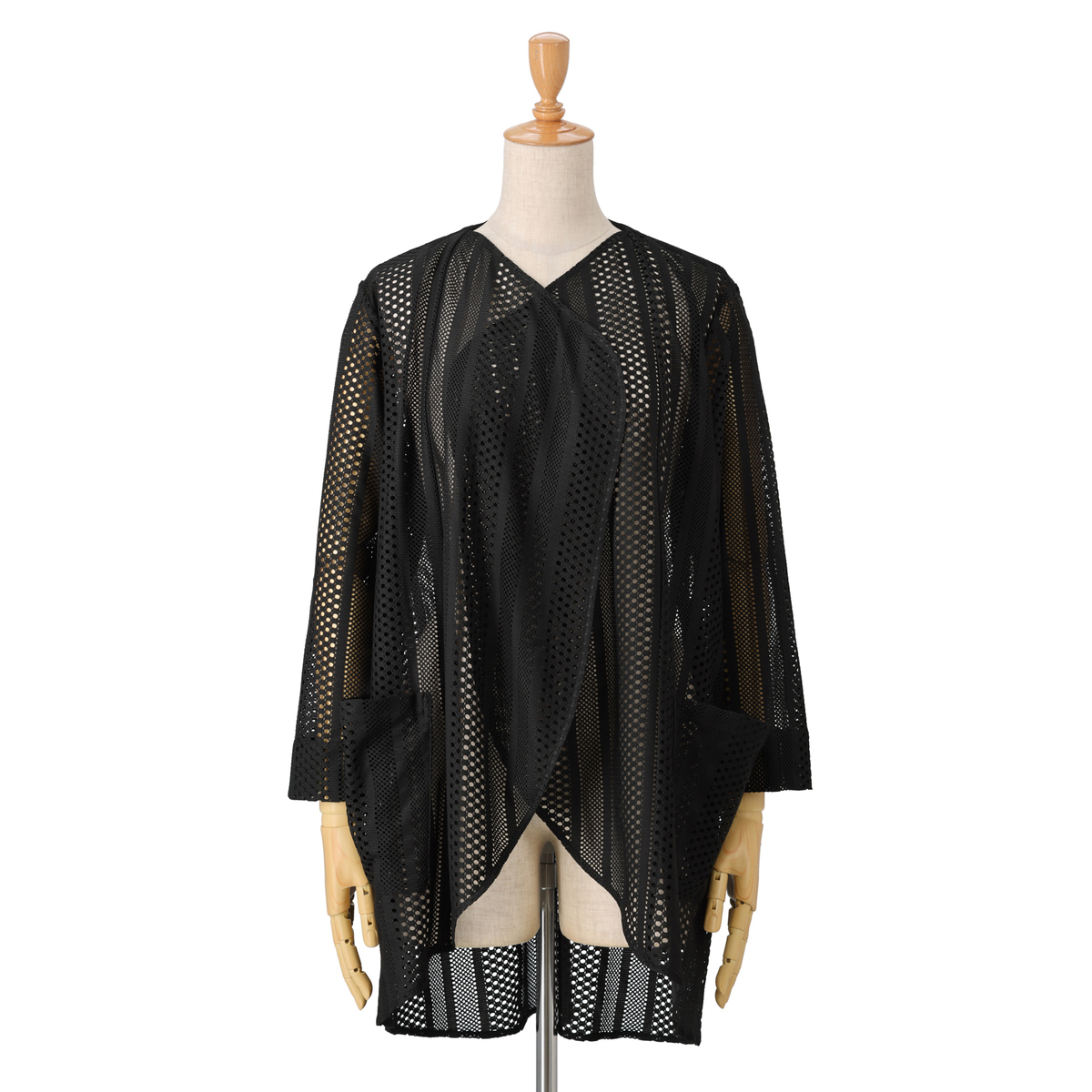 マカナナキャシー　モアニハッピーカーディガンとレギンスパンツ黒　サイズ3 マカナナキャシー モアニハッピーカーディガンとレギンスパンツ