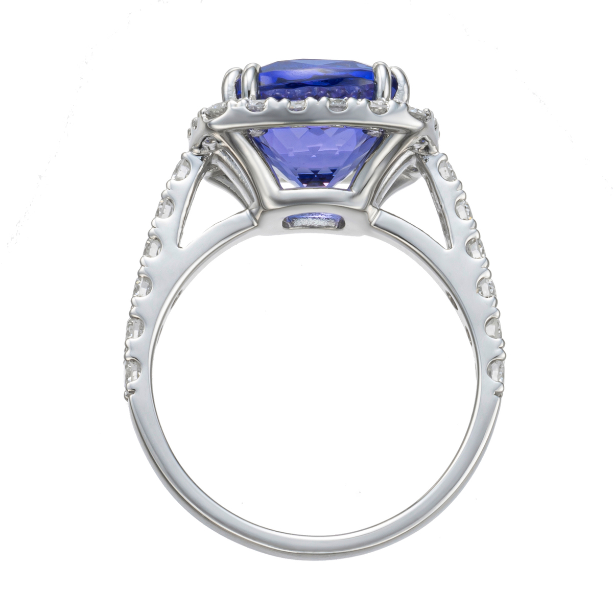 PT900タンザナイト7.50ct、21号 ❣️ショートタイムセールさらに値下げ タンザナイト(宝石名タンザナイト)タンザニア産 識別済 1.66ct / 7x7mm