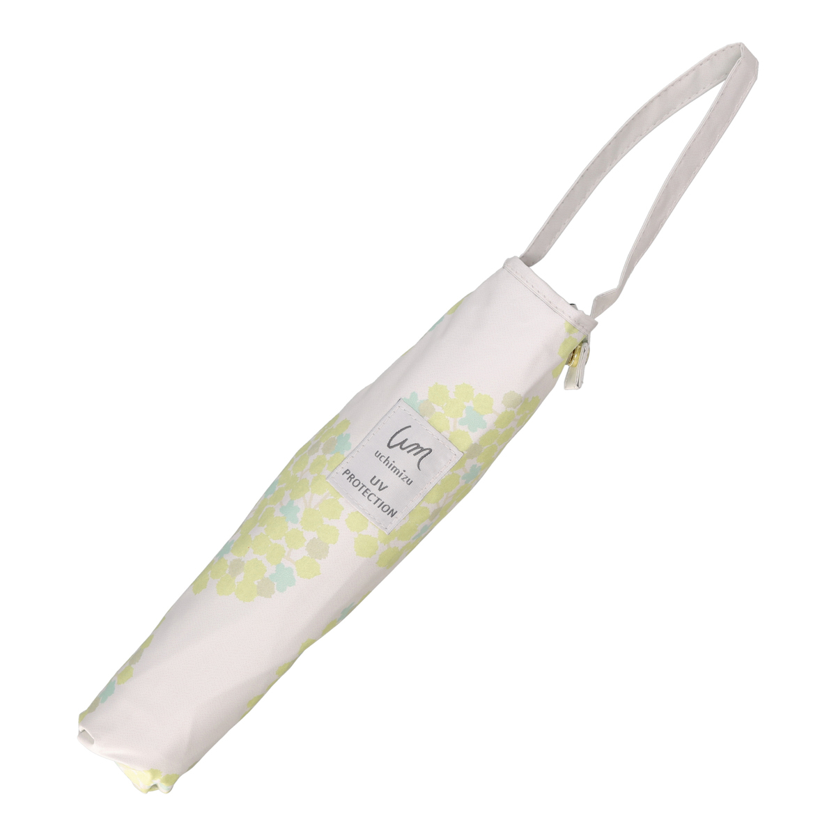 ルナジュメール UV1級遮光晴雨兼用軽量プリント折傘 ルナジュ