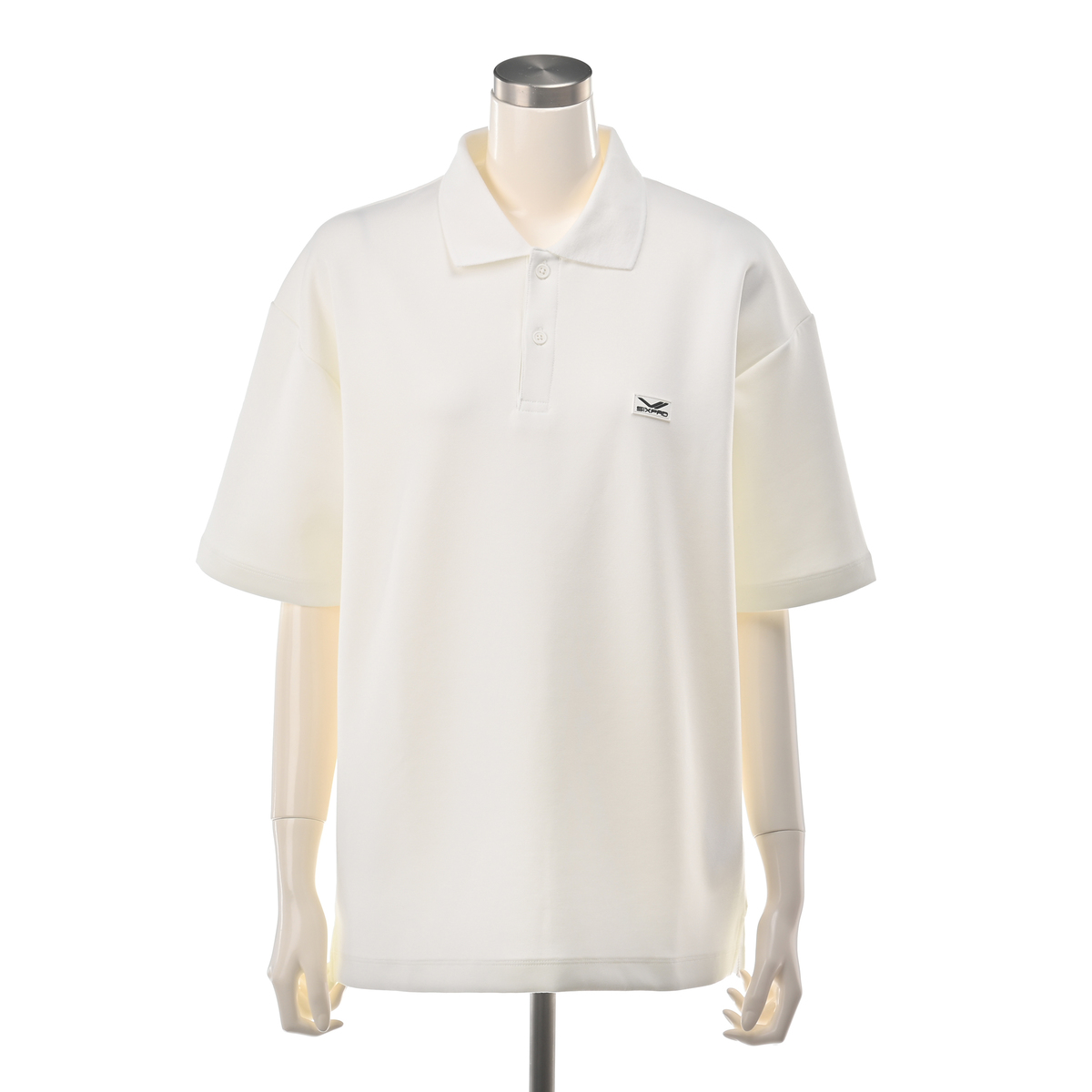 SIXPAD リカバリーウェア ポロシャツ ホワイトM SIXPAD リカバリーウェア ポロシャツ 男女兼用 シックスパッド