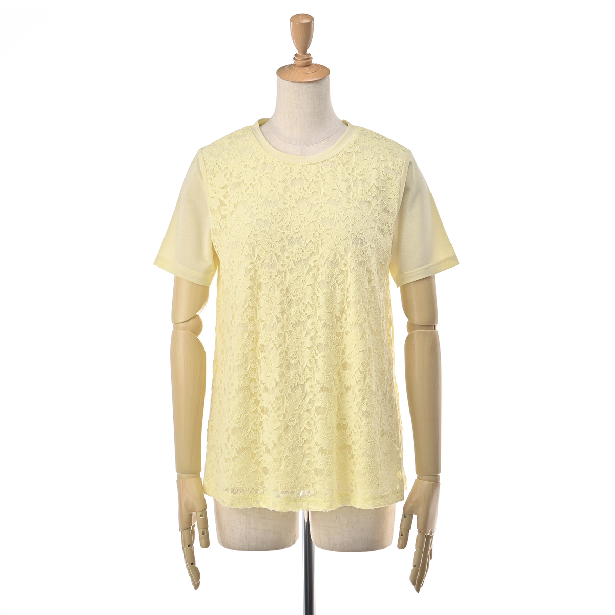 Provador UV・接触冷感 さらさらレースアンサンブル 麻布プロバ