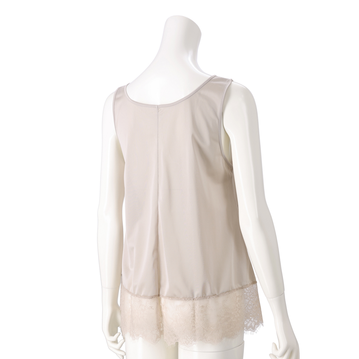 Stylemaker日本製裾レースタンクトップ Stylemaker（スタイル