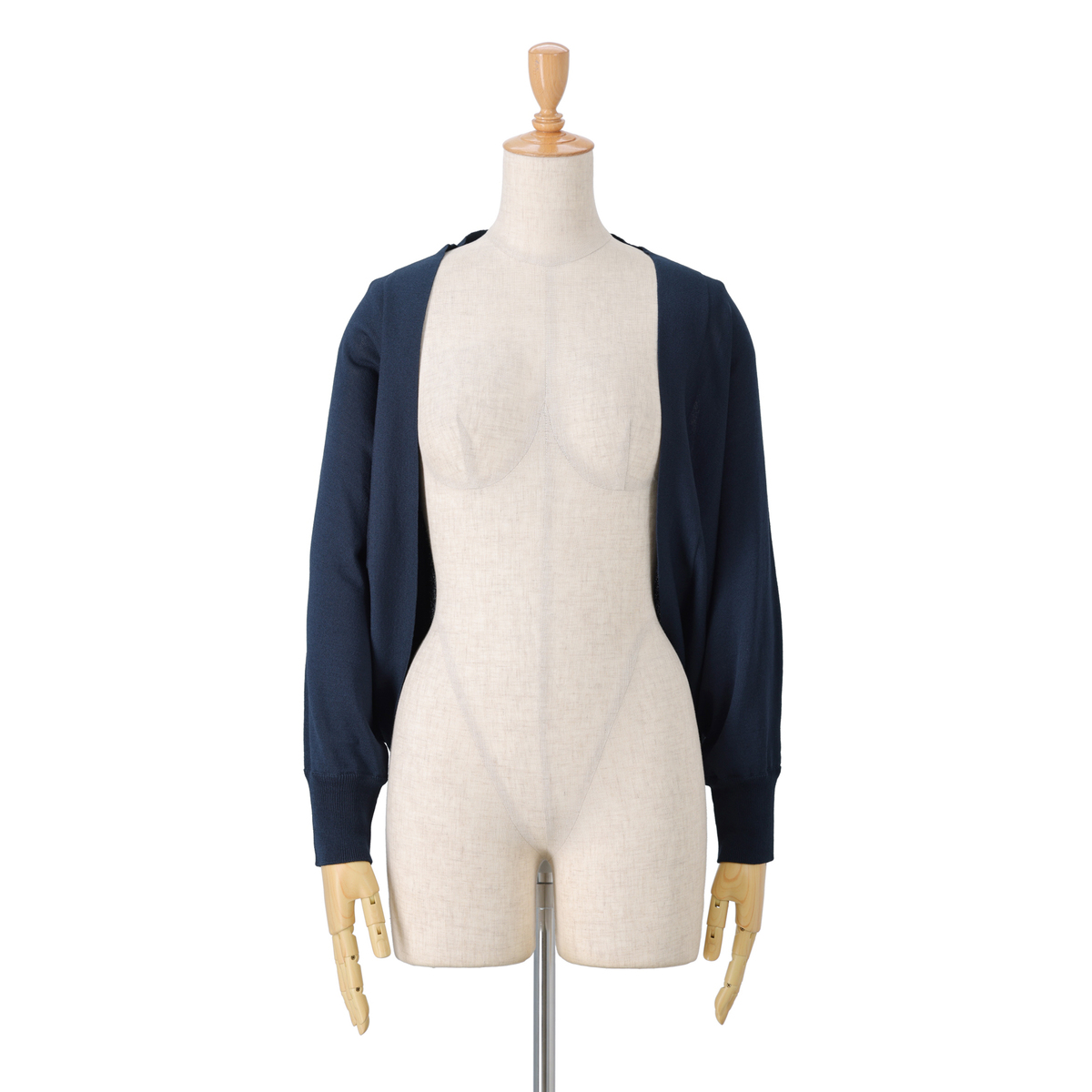 Anne Coquine 選べる着丈ニットボレロ付きワンピース Anne Coquine 選べる着丈ニットボレロ付きワンピース