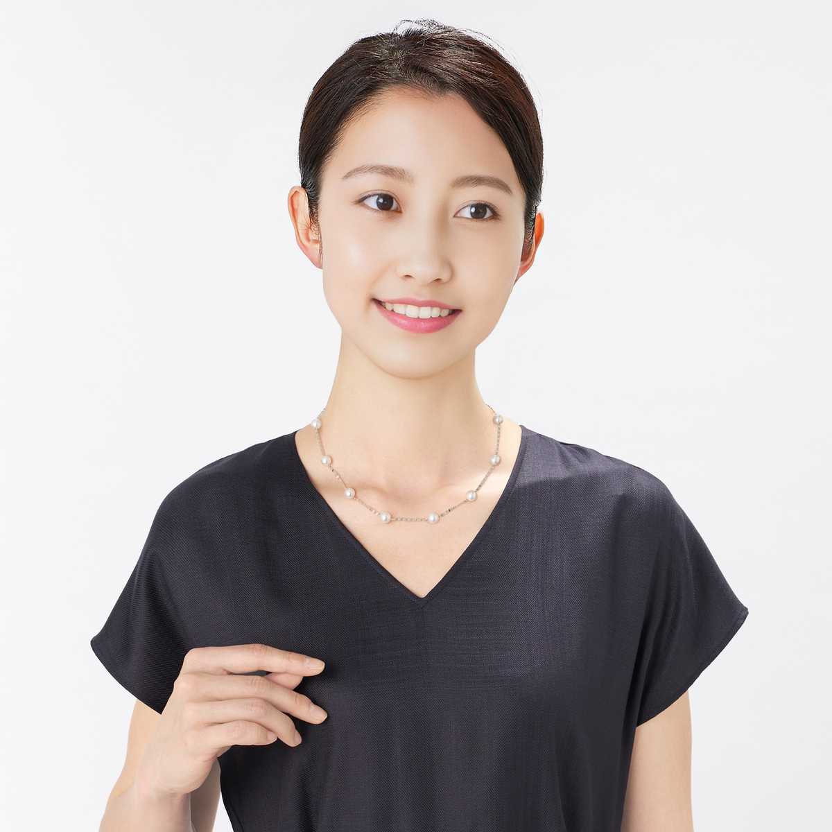 SALE!!■アコヤ真珠ネックレス 約7.0mmUP■総重量約32.5g 約42.5cm パール アクセサリー pearl necklace accessory シルバー silver DA0 SALE アコヤ真珠ネックレス（7〜7.5mm） : ジュエリーツツミ