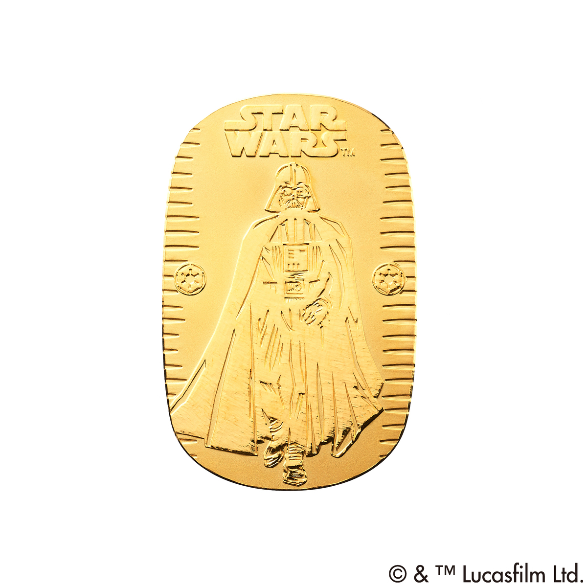 スター・ウォーズ」ダース・ベイダー/純金小判20g STAR WARS（スター
