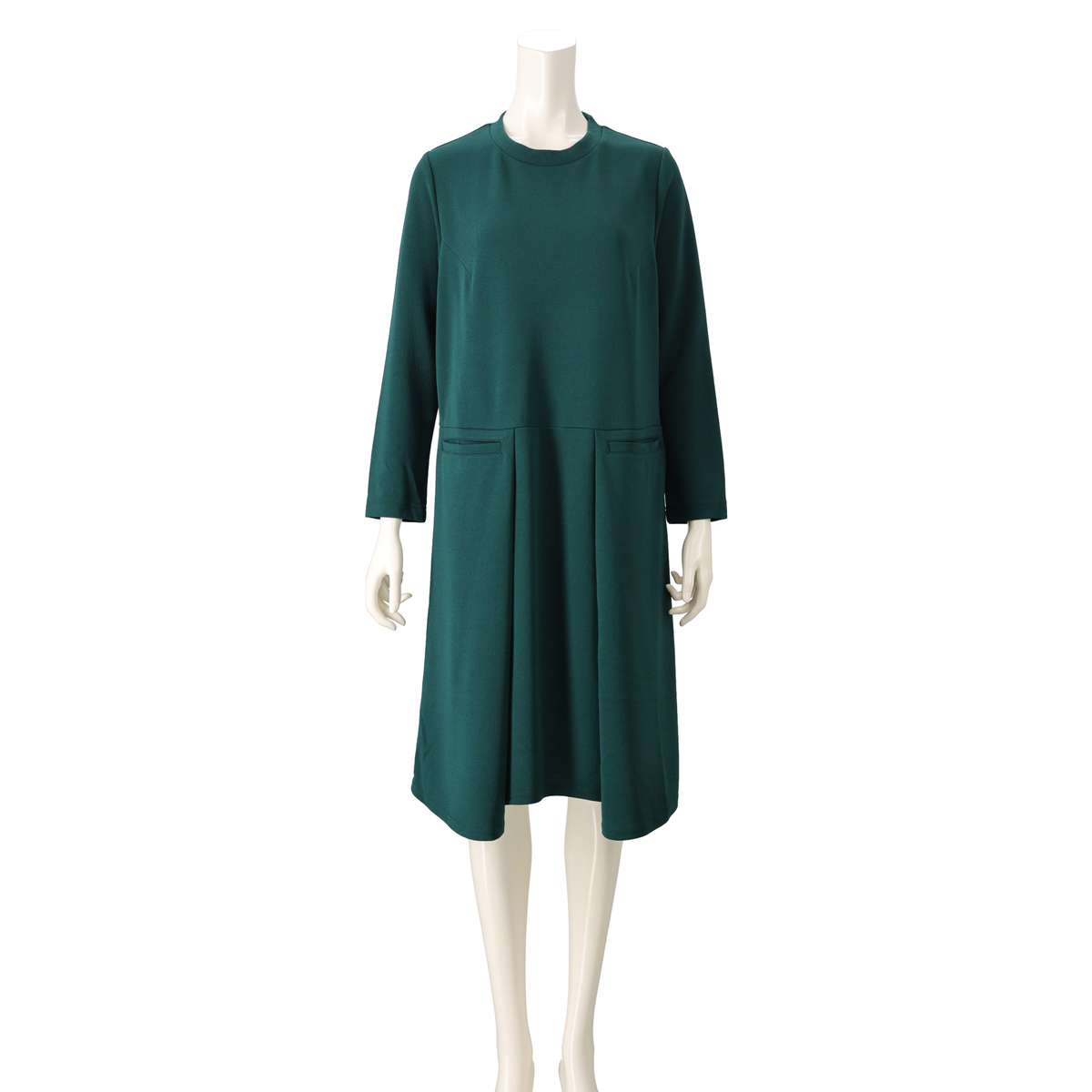 day to day ふくれジャガードタックポケットワンピース day to