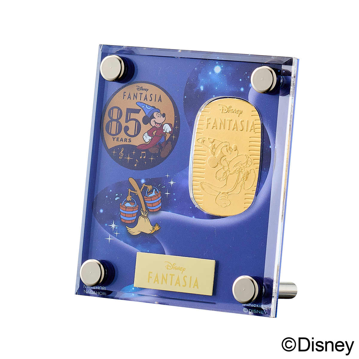ミッキーファンタジア/純金 純プラチナ小判10gセット - QVC.jp