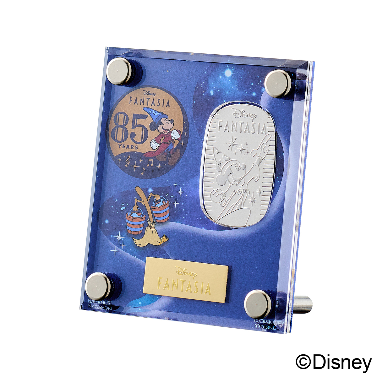 ミッキーファンタジア/純金 純プラチナ小判10gセット - QVC.jp