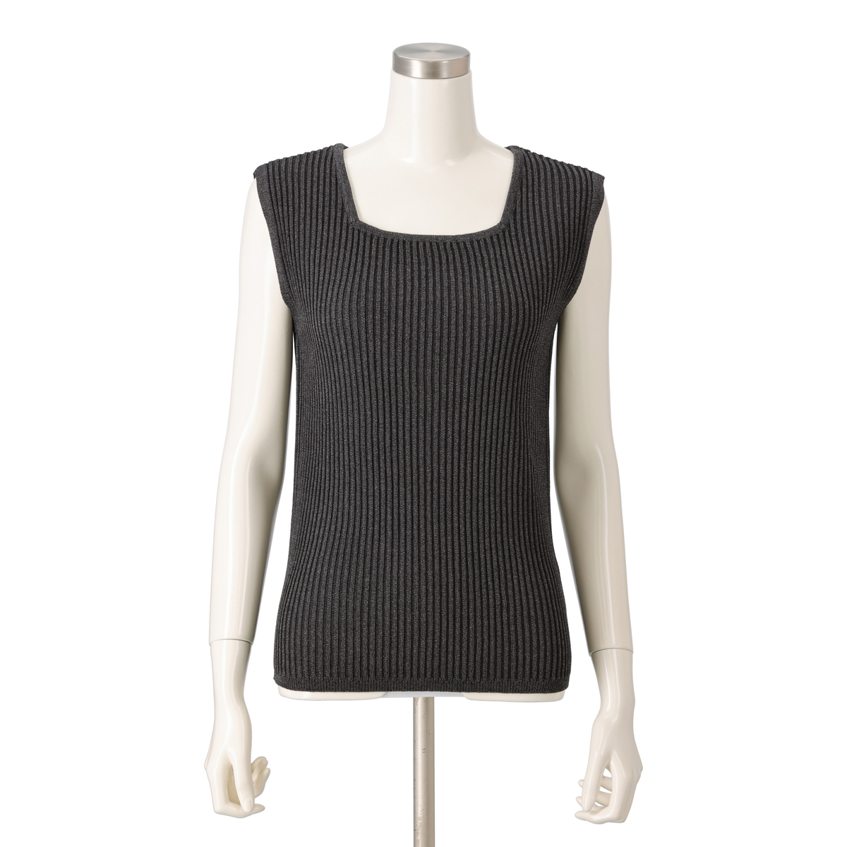 Coeur sucre ラメリブニットインナータンクトップ クール