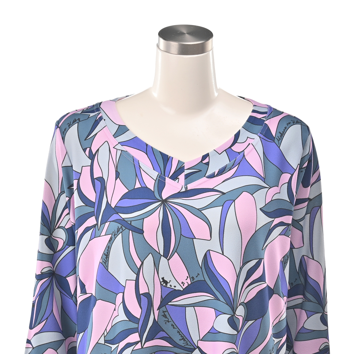 新品Makana na Kathyチュニック Makana na Kathy メリアプリントチュニック マカナナキャシー