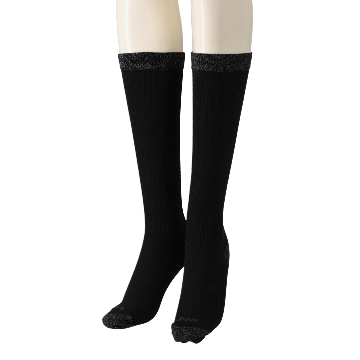 ジャヴィ綿混着圧ハイソックス[抗菌防臭加工]4足セット ジャヴィ