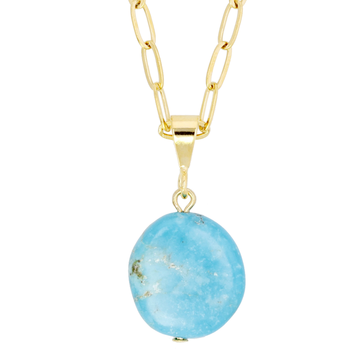 TarTar ターコイズ&コインモチーフ ペンダント2点セット[カイラ