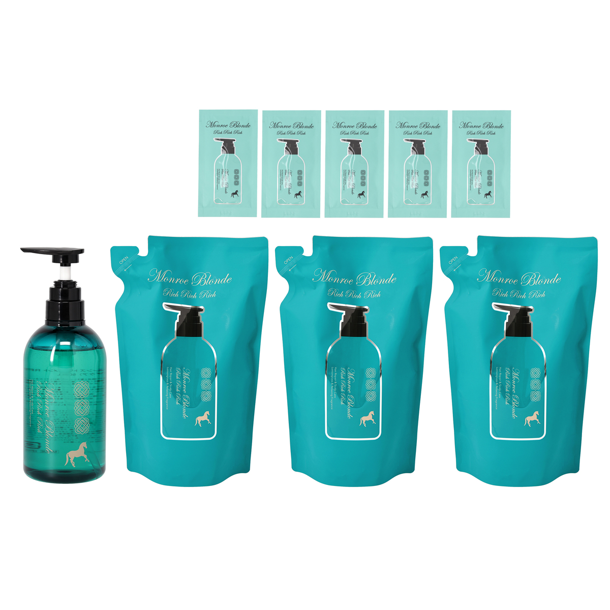 モンローブロンドR クレンズトリートメント　RR 500ml 4本セット モンローブロンドR クレンズトリートメント RR 500ml 4本セット