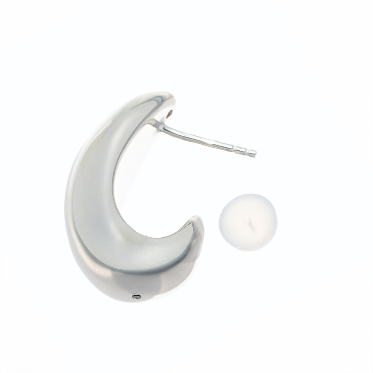 UNOAERRE シルバー925 ビバーチェ デザイン ピアス ウノアエレ