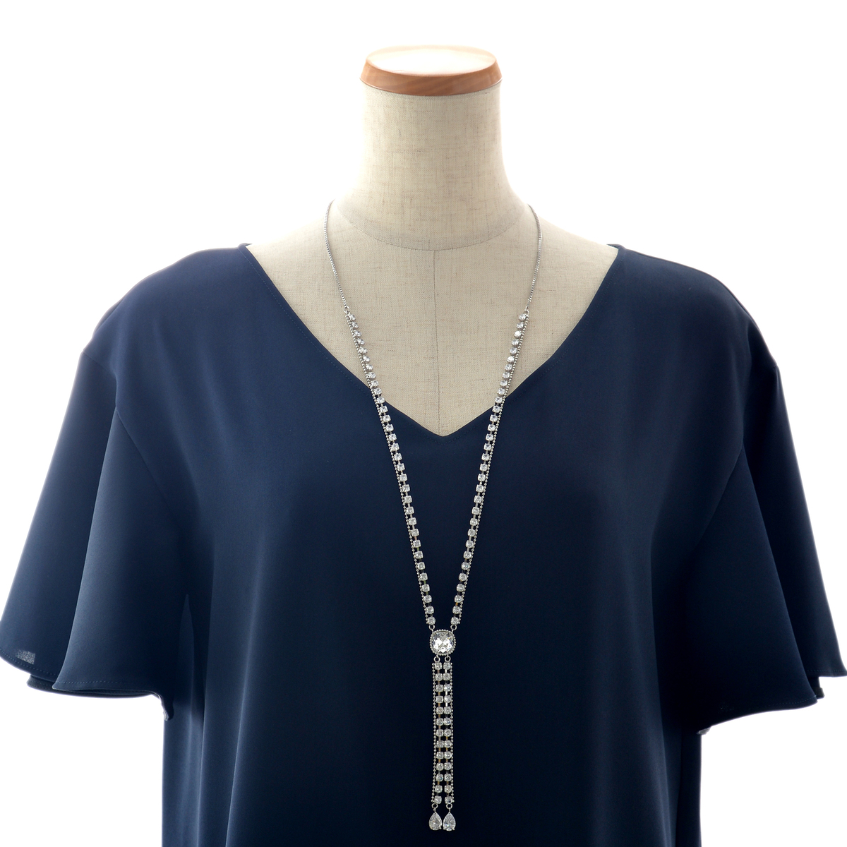 JinkaNezu グレースライン Y字ネックレス ジンカネヅ（JinkaNezu