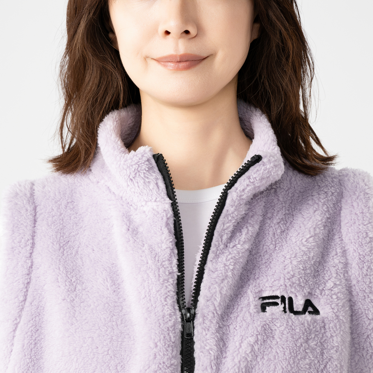 FILA ふわふわおうちベストアンドルームパンツセット FILA