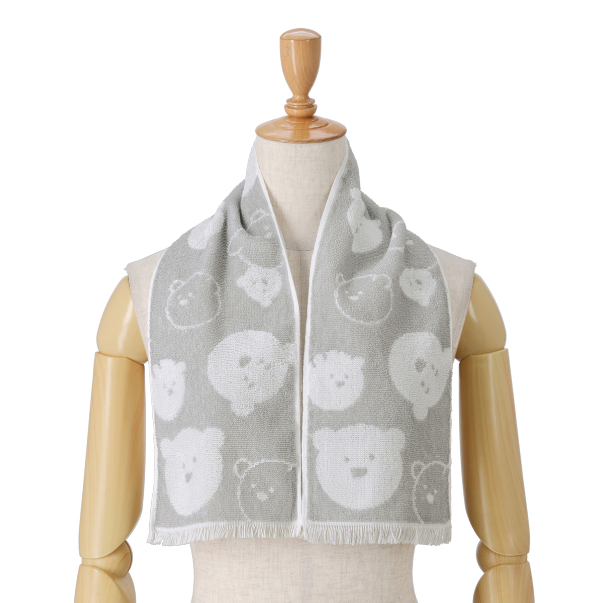 ECO de クールシリーズパイルクールマフラー シロクマドット