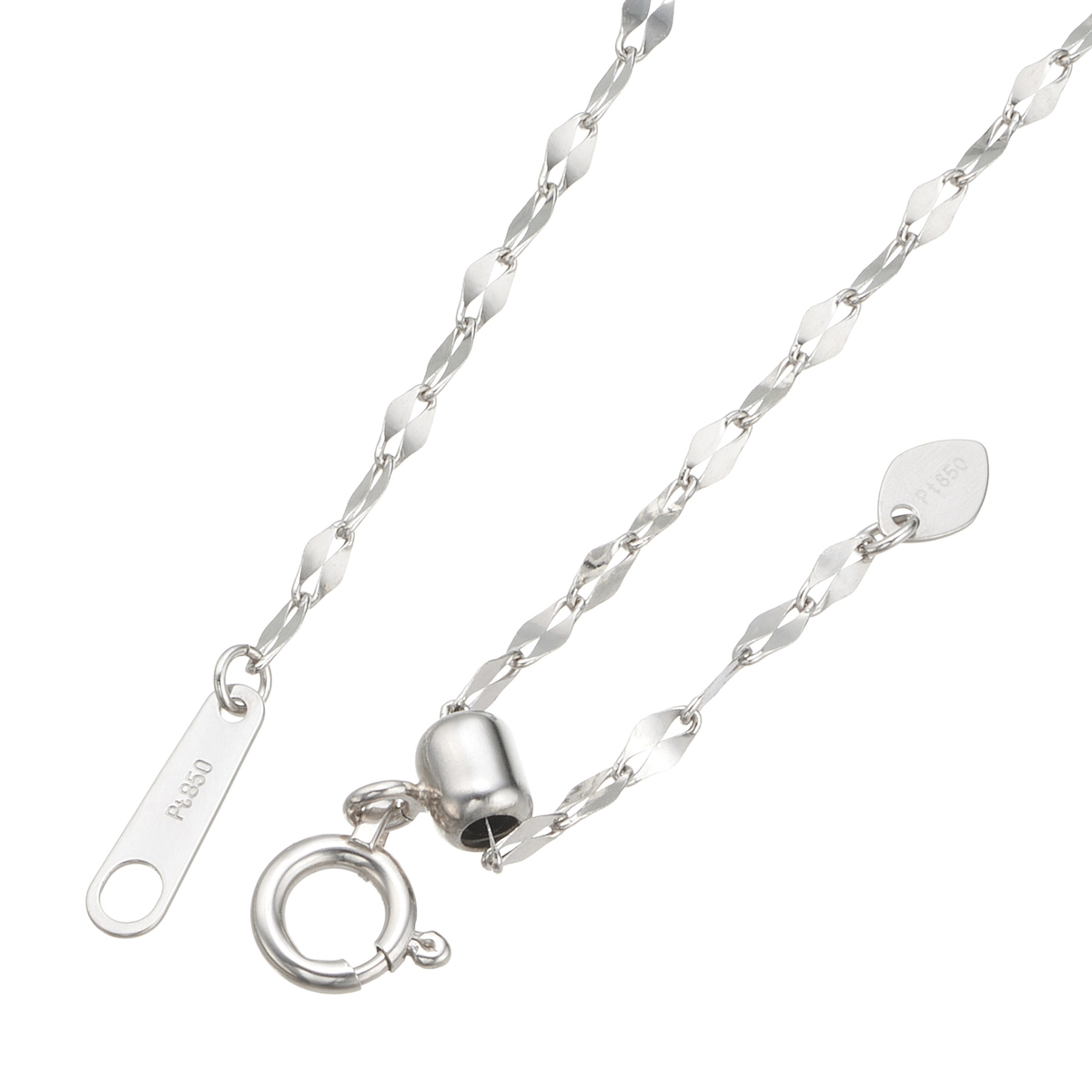 PT850 ペタルチェーンネックレス 50cm [L] - QVC.jp