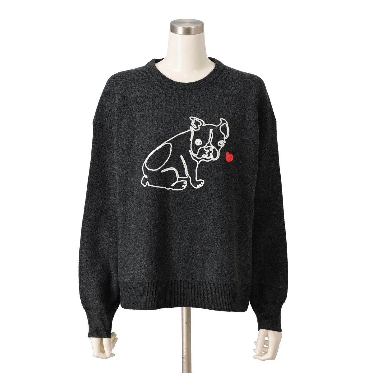 正規品♡ハロウィン♡クロネコジャガードプルオーバー♡グレー 明日21:00- 「DEFY」 オンライン販売決定 10オンス ハーフジップ