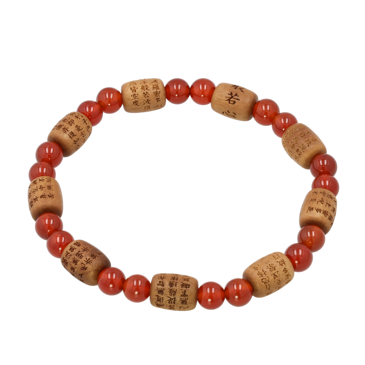 DN-A0533　象牙調　般若　ブレスレット DN-A0533象牙調般若ブレスレット