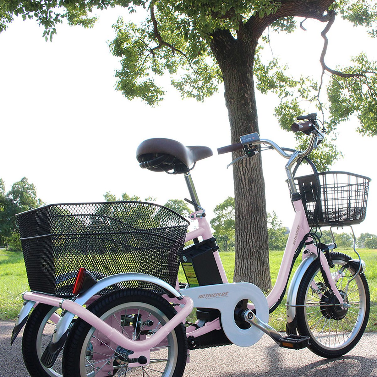 SALE☆新品同様☆ミムゴ☆電動アシスト3輪自転車☆ 自転車】電動アシスト三輪自転車 ミムゴ ACTIVEPLUS アクティブ