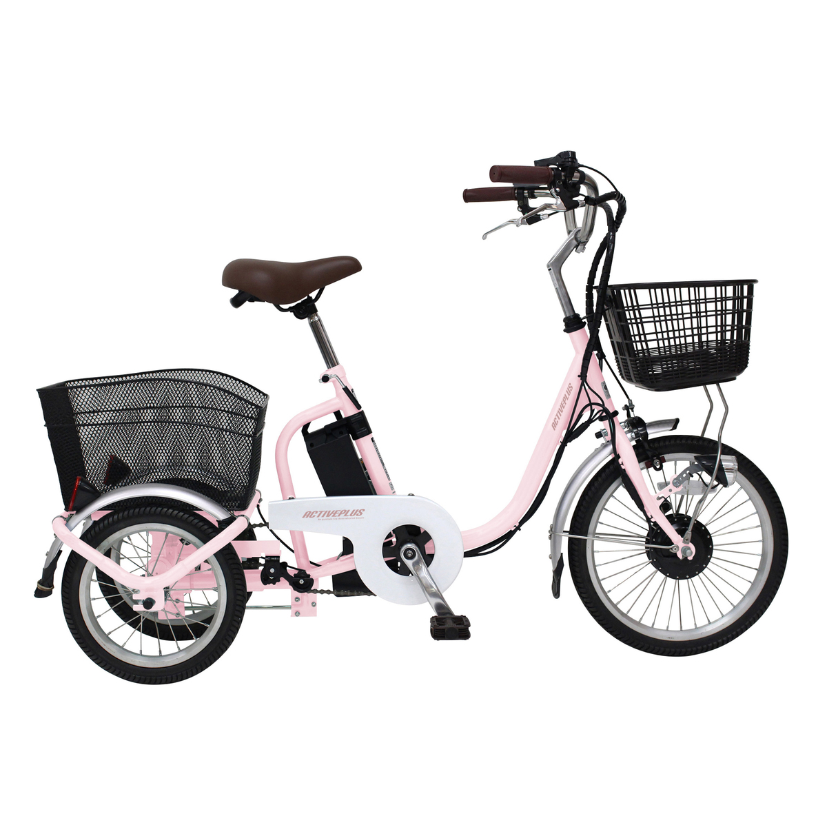 ミムゴ ノーパンクタイヤ ロータイプ電動アシスト三輪自転車