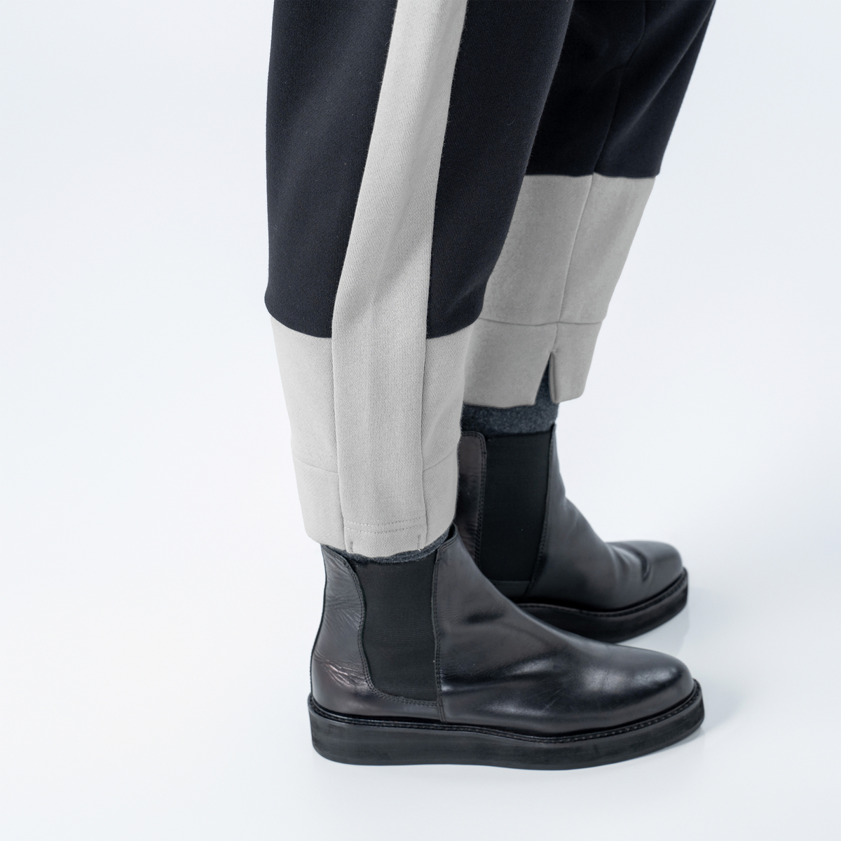 kikkiページ KiKKi 裏毛素材の配色ペグトップパンツ キッキ（KiKKi） - QVC.jp