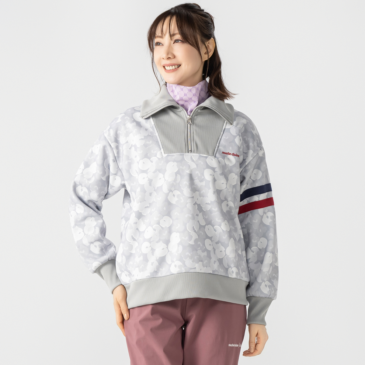 marie claire/bis ビッグカラープルオーバー マリクレールビス（marie