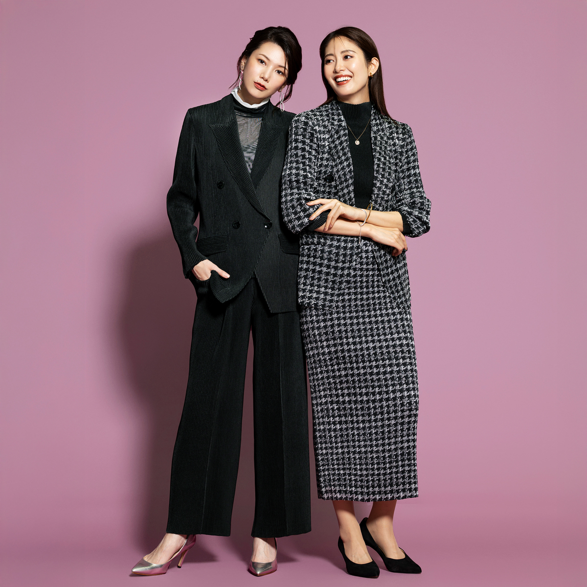 スペッチオ✴︎シャトルプリーツ✴︎ガウチョパンツ ✴︎Specchio SPECCHIO スペッチオ ワイドパンツ レディース きれいめ 七分丈