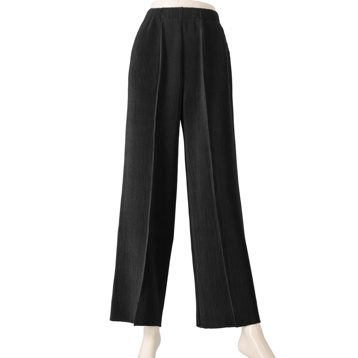 SPECCHIO シャトルプリーツフリーサイズ選べる股下パンツ