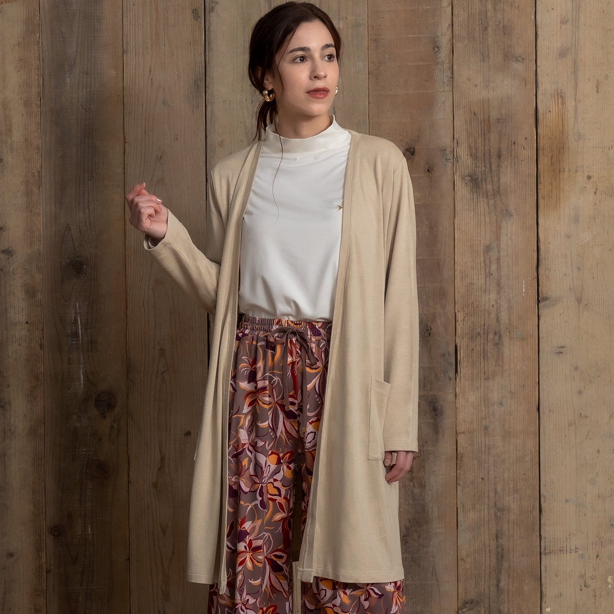 HANAE MORI ロングカーディガン HANAE MORI（ハナエモリ） - QVC.jp