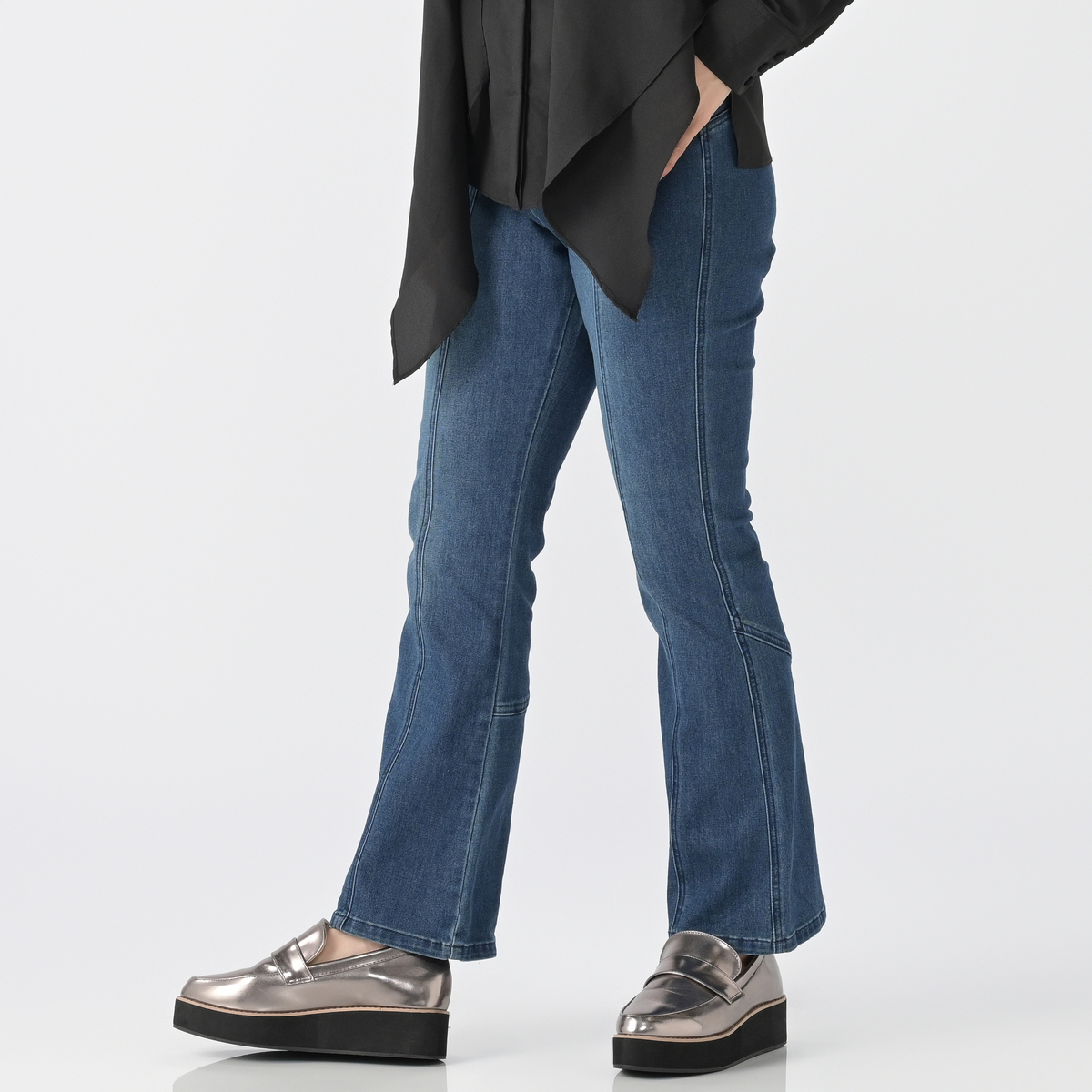 ウェア masa WILDSIDE x M A S U CUT WORK ZIP-UP HOODIE(46 BLACK): MASU