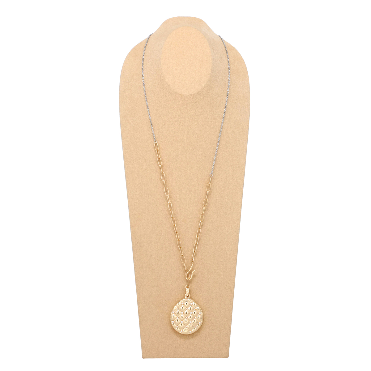 ルナジュメール スライドルーペ付ロングネックレス ルナジュ