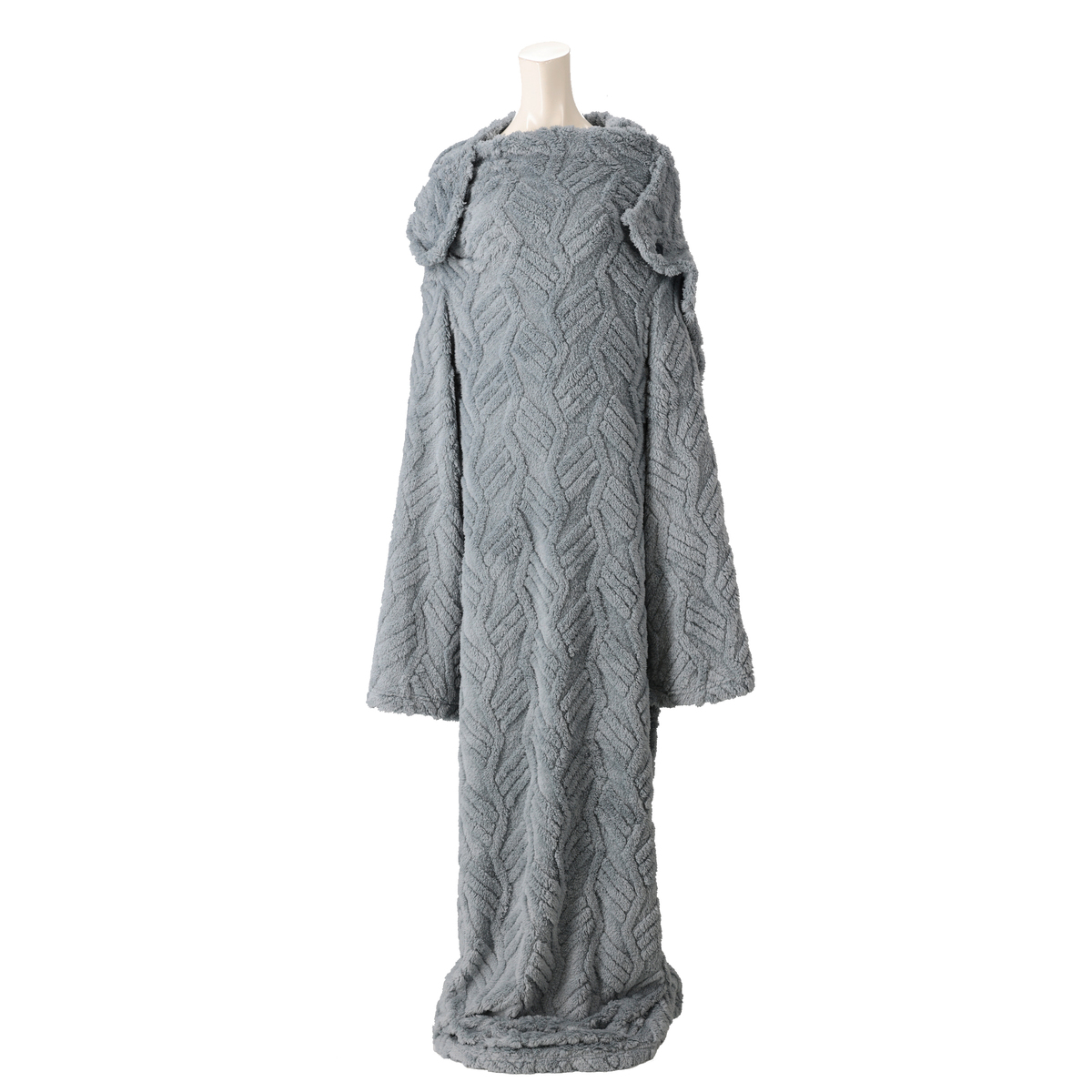 DXブランケット ジャガード織着る毛布 静電気防止 デラックス