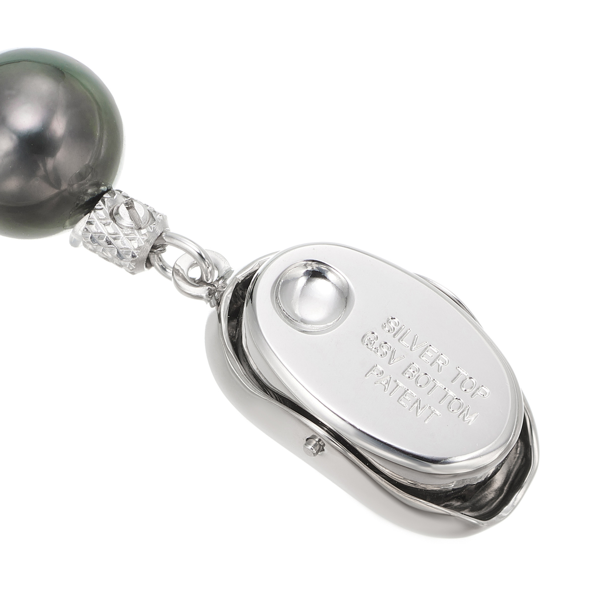 黒蝶真珠　ピーコック系カラー　ラウンド　ネックレス　SILVER刻印　冠婚葬祭 黒蝶ピーコックカラーパール ネックレスセット 通販 - ディノス