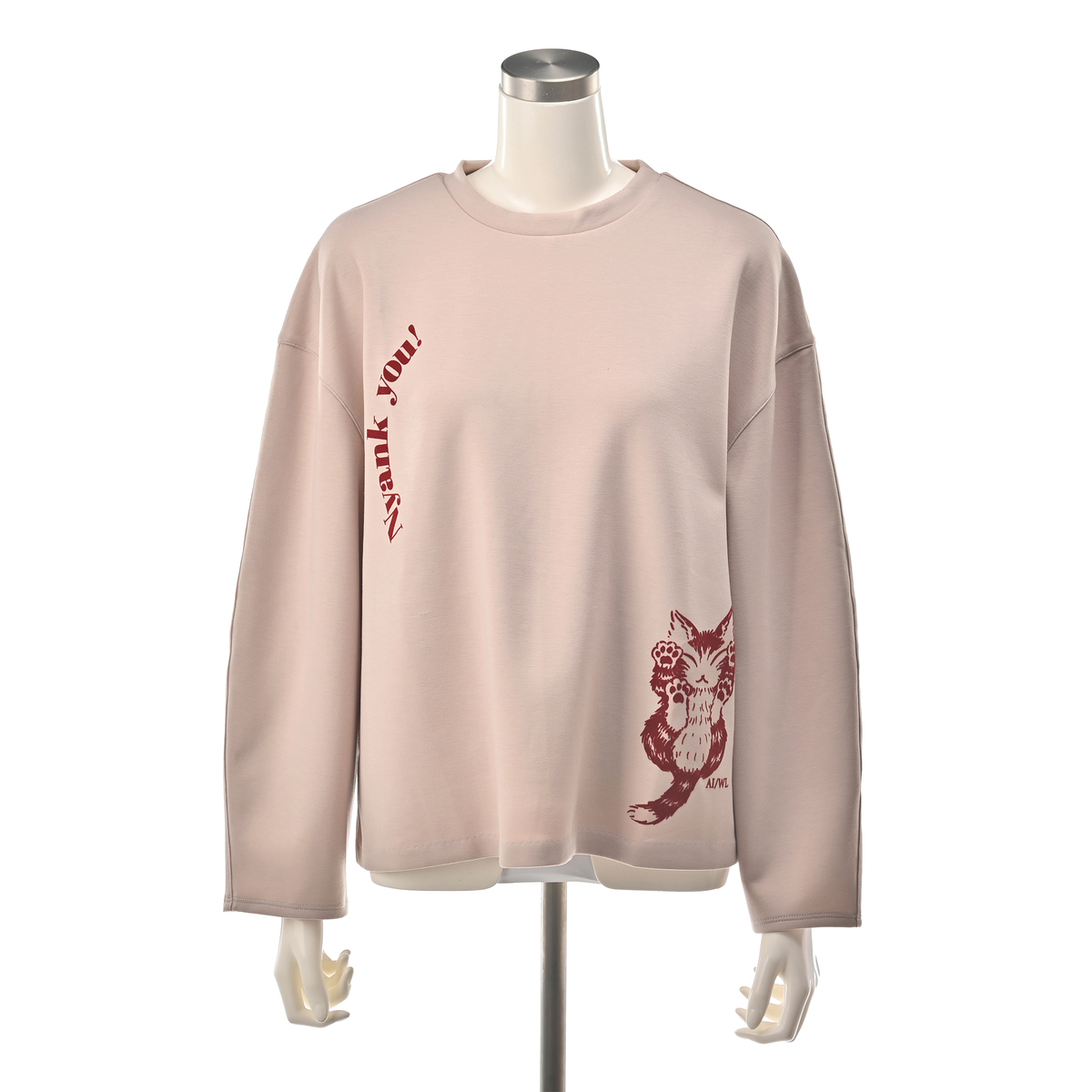 わちふぃーるど にゃんキュー プリントプルオーバー わちふぃー