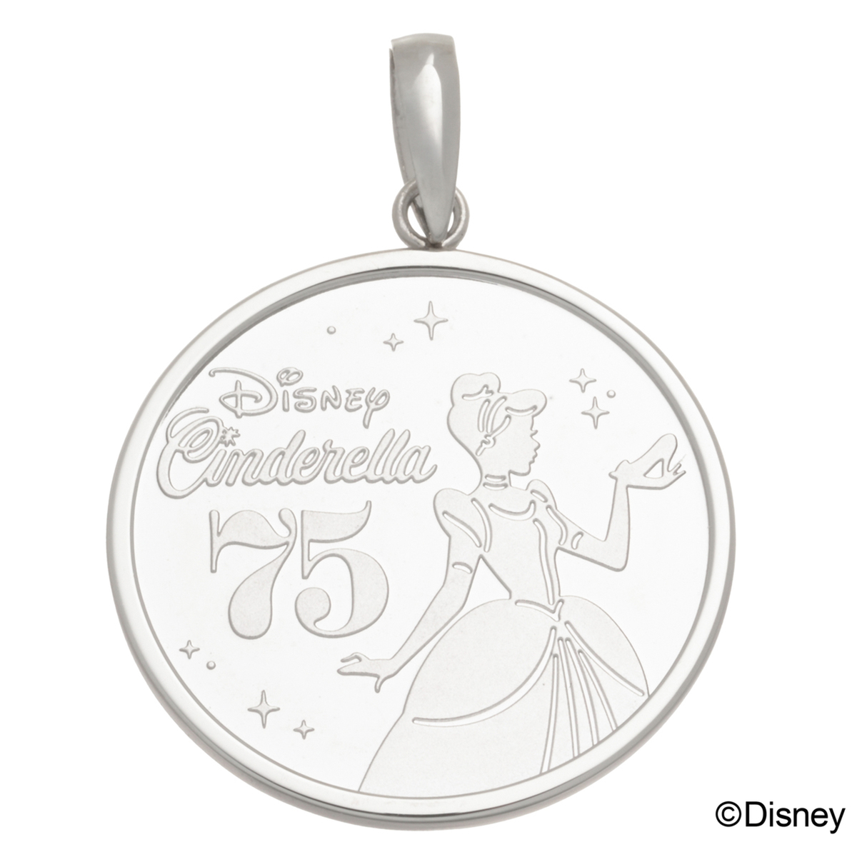 純プラチナ 「シンデレラ」 メダルペンダントヘッド - QVC.jp