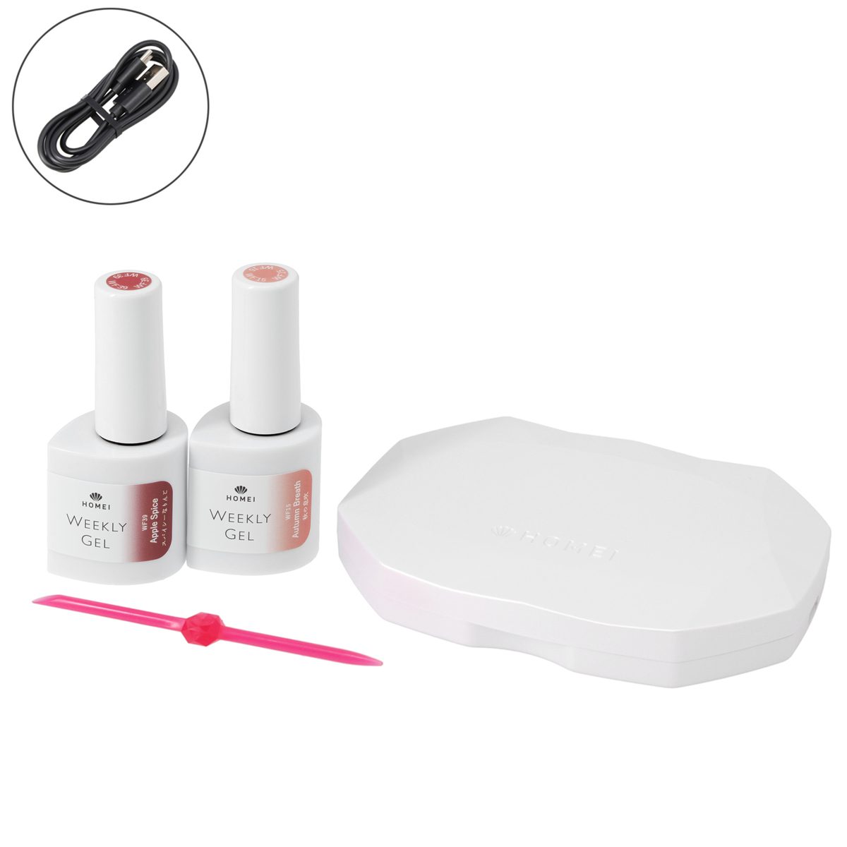 HOMEI ウィークリージェルネイル特別セット HOMEI - QVC.jp