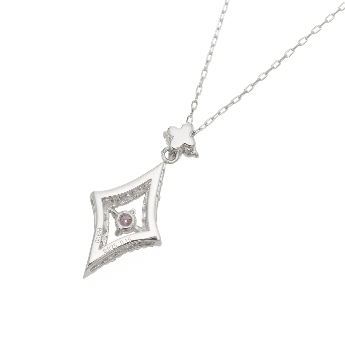 ピンクダイヤモンド PT ペンダント 0.025ctUP ジュエリー