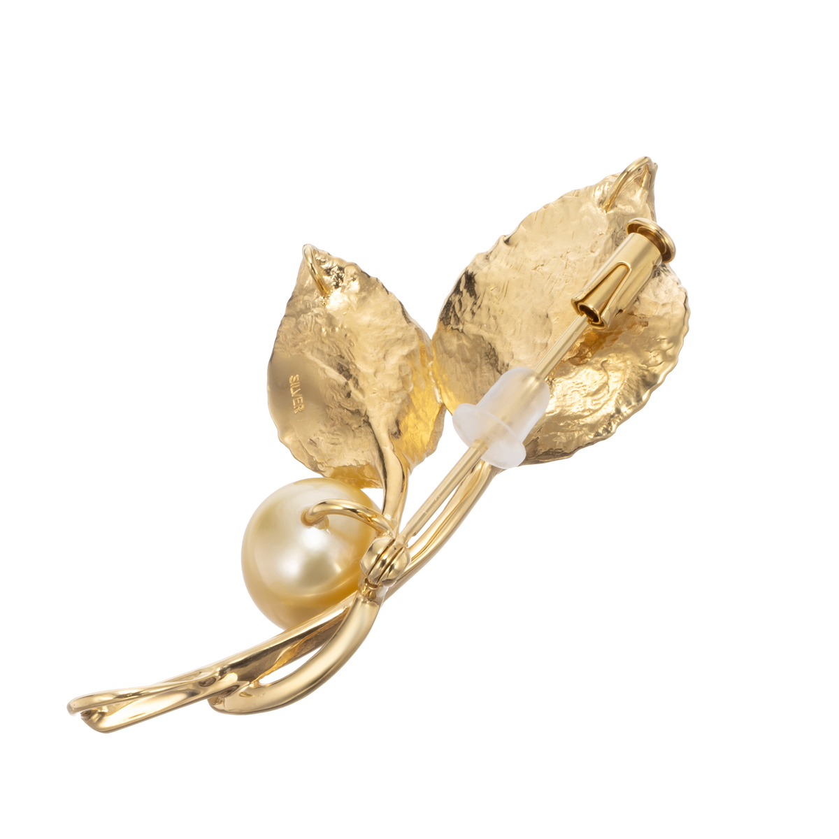 【高島屋保証書付き】南洋白蝶ゴールデンパールブローチ 02446_19022802.jpg