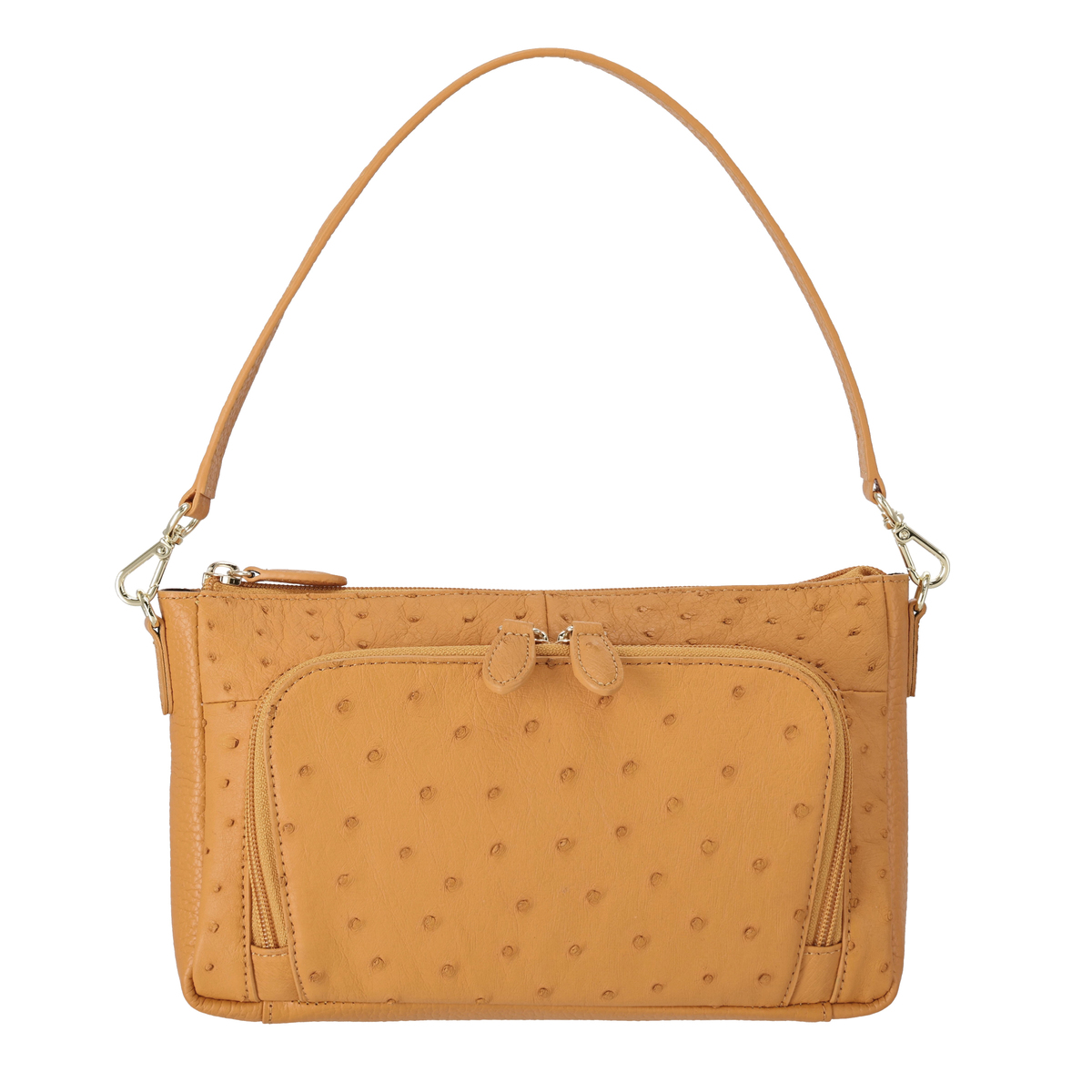 ロダニア オーストリッチ レクタングル2WAYバッグ ロダニア（RODANIA