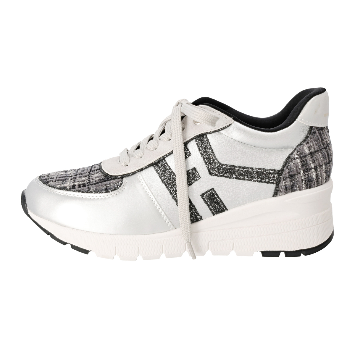 ひろ　904545 セール品 HIROKO KOSHINO FEMME レースアップエアーソールスニーカー