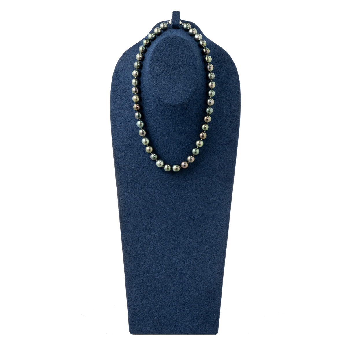 SV 黒蝶真珠ナチュラルマルチカラーネックレス Jewel of Lotus