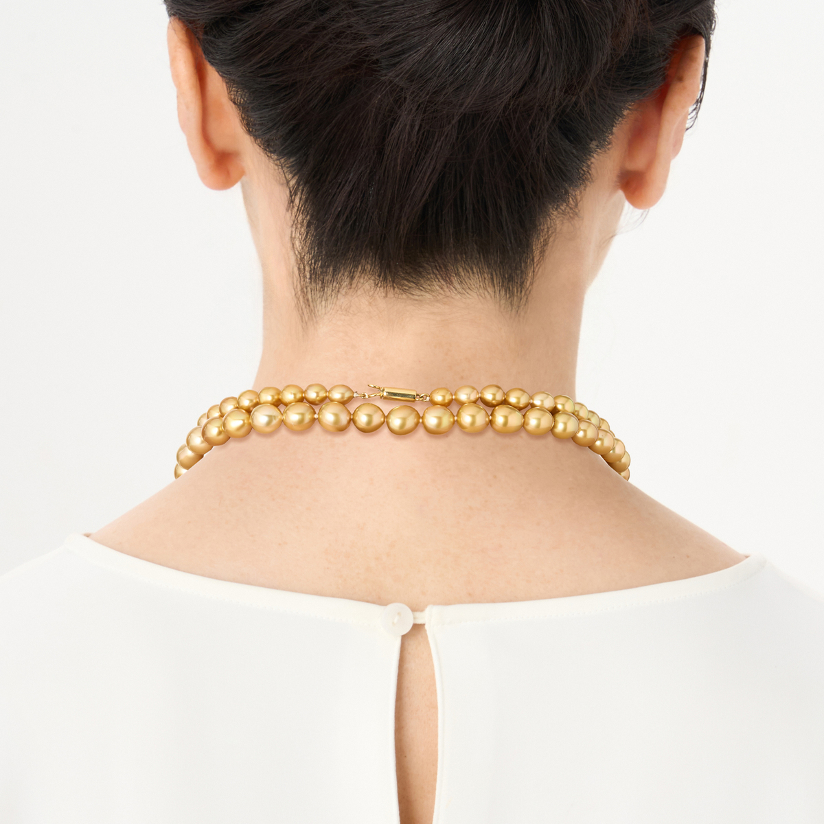 極美品✨白蝶真珠　ロング　ネックレス　9.6-10.5mm 89cm ホワイト 9～12mm 白蝶バロックパール ネックレス 通販 - ディノス